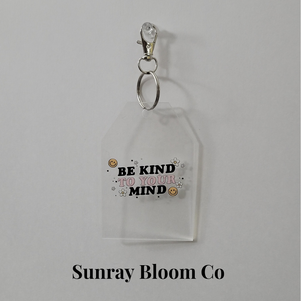 Be Kind to Your Mind Bag Tag