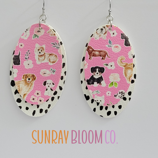 Happy Dogs Earrings