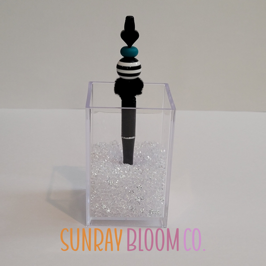 Black Heart Self Compassion Pen