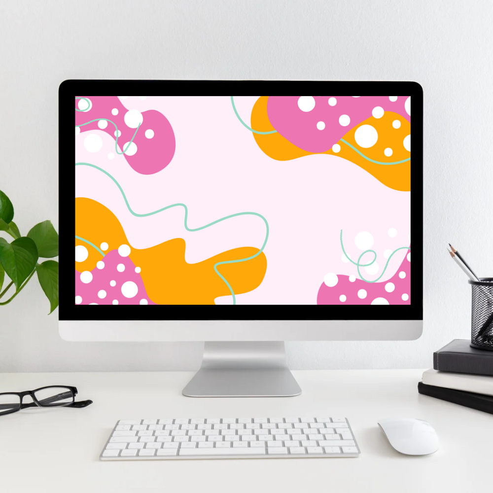 Colorful Aesthetics Desktop Wallpaper